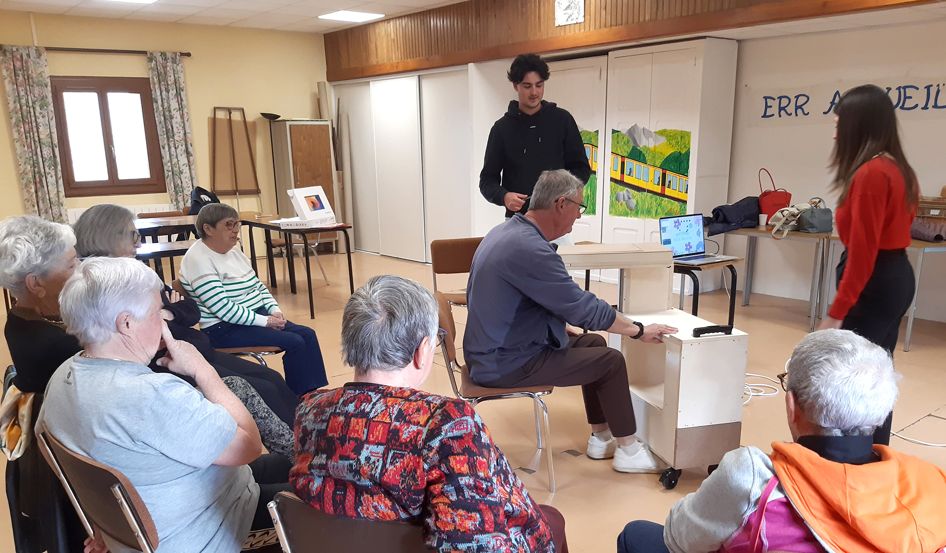 En este momento estás viendo 06/05/2025 El mobiliario Co-bien se prueba en la asociación Animation en Cerdagne